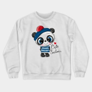 Cute Panda Crewneck Sweatshirt